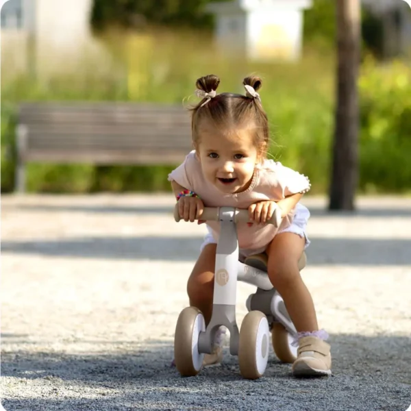 Loopfiets voor kinderen NK-603 Wit-Grijs