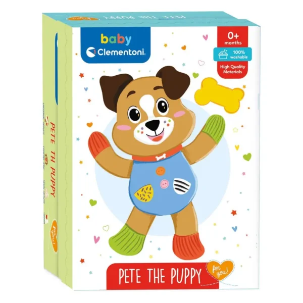 Clementoni Pluche Knuffel Pete The Puppy