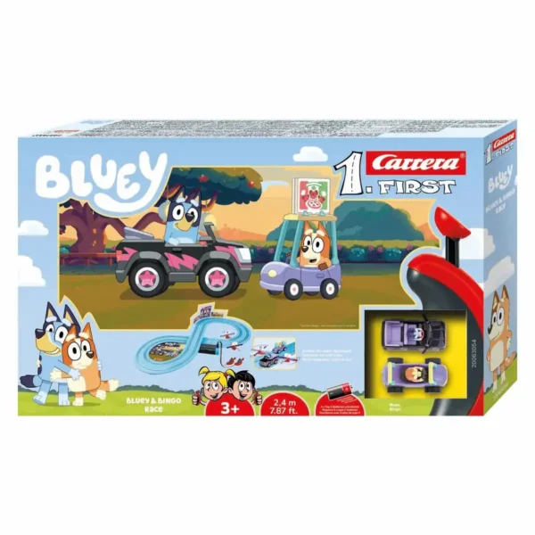 Carrera FIRST Racebaan - First - Bluey vs. Bingo R - 2,4m