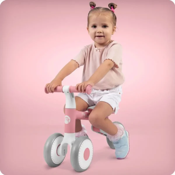 Kinderloopfiets NK-603 – Licht, Veilig en Verstelbaar BabyRoze