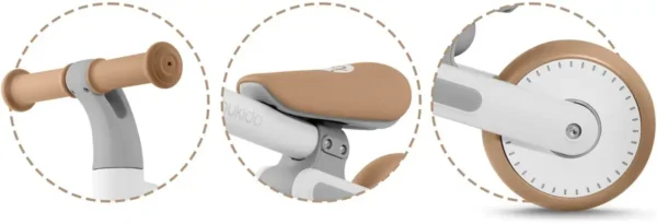 Loopfiets voor kinderen NK-603 Wit-Grijs