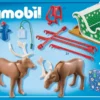 PLAYMOBIL Kerstslee met rendieren - 9496