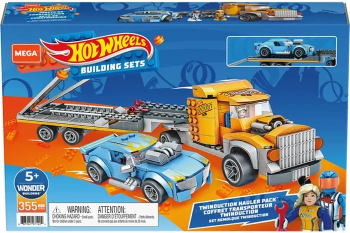 MEGA Bloks Hot Wheels Truck and Trailer