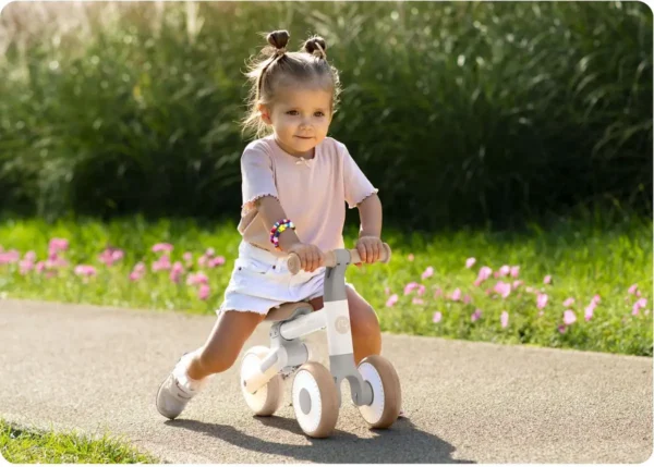 Loopfiets voor kinderen NK-603 Wit-Grijs