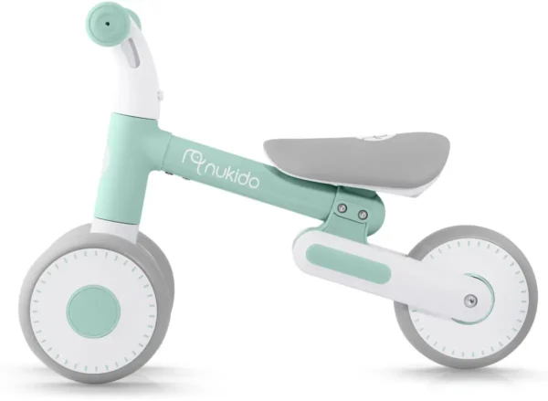 1200x878 Kinderloopfiets NK-603 – Licht, Veilig en Verstelbaar MintGroen