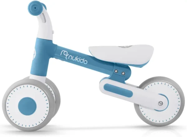 Kinderloopfiets NK-603 – Licht, Veilig en Verstelbaar BabyBlauw