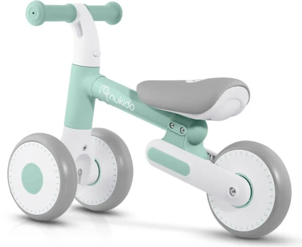 1200x981 Kinderloopfiets NK-603 – Licht, Veilig en Verstelbaar MintGroen