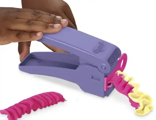Play-Doh-set Barbie Ruffles & Bows - boetseerklei - met pop