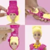 Play-Doh-set Barbie Ruffles & Bows - boetseerklei - met pop