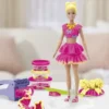 Play-Doh-set Barbie Ruffles & Bows - boetseerklei - met pop