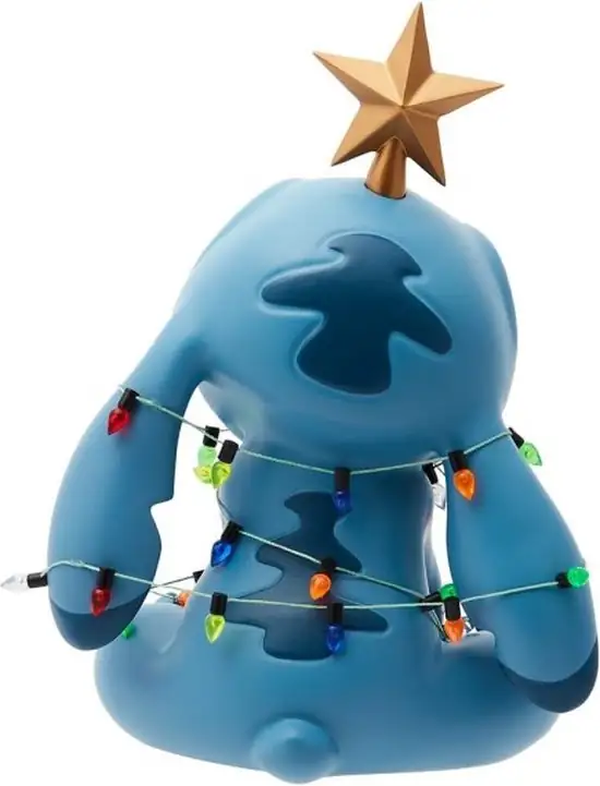 550x721 Disney Showcase Christmas Stitch Figurine