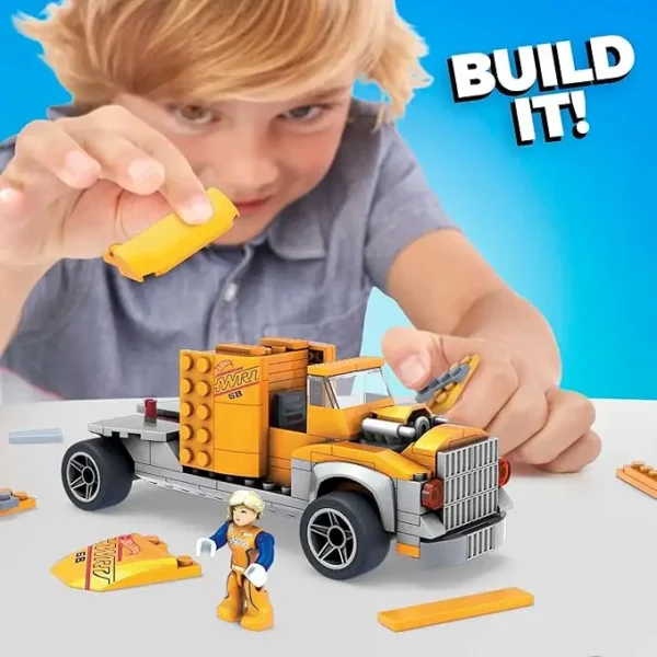 MEGA Bloks Hot Wheels Truck and Trailer