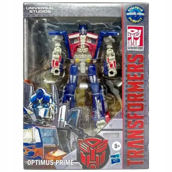 Transformers Universal Studios Deluxe Class Optimus Prime Figure Hasbro