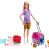 Barbie Pop Dierenredder met dierenaccessoires HRG50