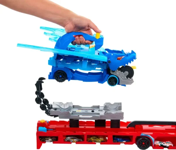 Hot Wheels City Ultiem Dubbele Draak Transportvoertuig