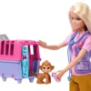 Barbie Pop Dierenredder met dierenaccessoires HRG50