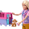 Barbie Pop Dierenredder met dierenaccessoires HRG50