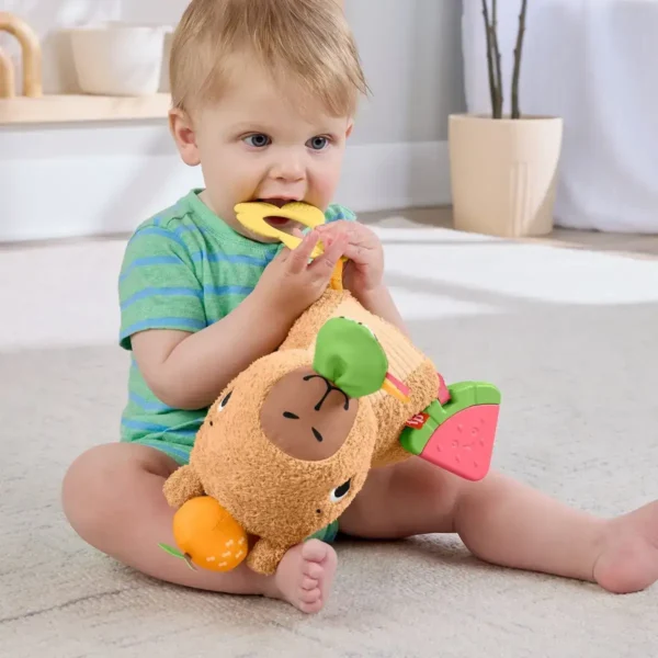 Fisher-Price Snackende Capibara Knuffel Baby