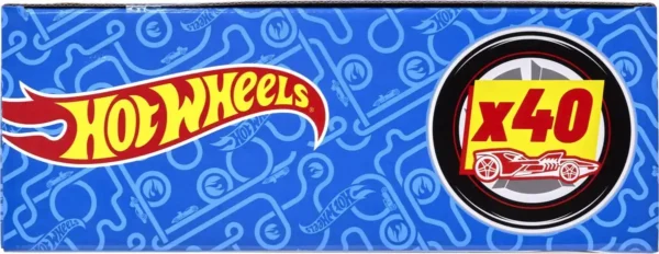 1200x463 Hot Wheels 40 stuks, set van 40, schaal 1:64 speelgoedracewagens, reddingsvoertuigen of vrachtwagens