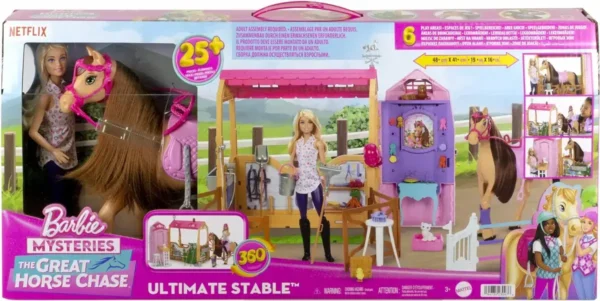 Barbie Mysteries The Great Horse Chase Droomstal Speelset