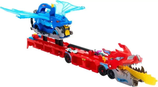 Hot Wheels City Ultiem Dubbele Draak Transportvoertuig