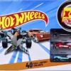 1200x814 Hot Wheels 40 stuks, set van 40, schaal 1:64 speelgoedracewagens, reddingsvoertuigen of vrachtwagens