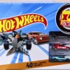 1200x827 Hot Wheels 40 stuks, set van 40, schaal 1:64 speelgoedracewagens, reddingsvoertuigen of vrachtwagens