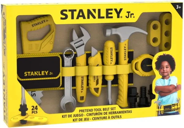 Stanley Jr. – Toolbelt 24 Pcs voor kinderen speelgoed gereedschap
