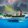 1200x840 (6) Playmobil 70491 Rescue Action Coastal Fire Mission