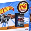 1200x888 Hot Wheels 40 stuks, set van 40, schaal 1:64 speelgoedracewagens, reddingsvoertuigen of vrachtwagens