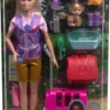 Barbie Pop Dierenredder met dierenaccessoires HRG50