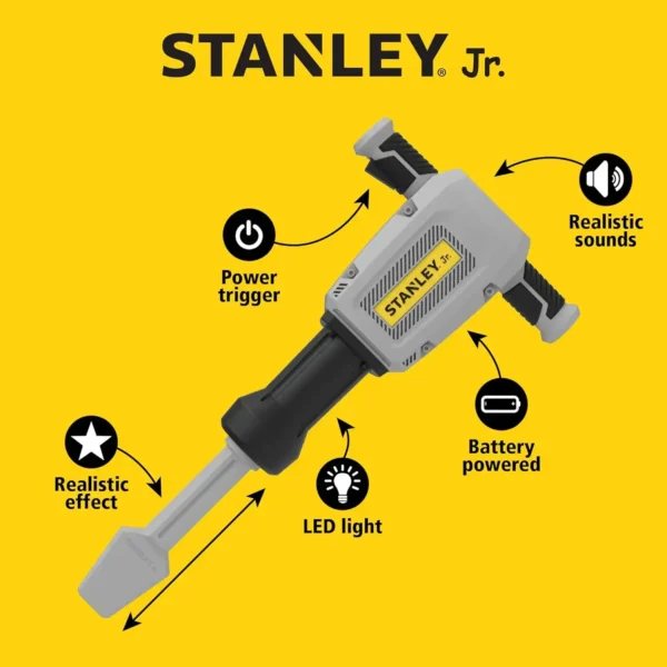 Stanley Jr. – Sloophamer / Jackhammer voor kinderen speelgoed gereedschap