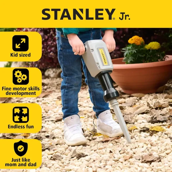 Stanley Jr. – Sloophamer / Jackhammer voor kinderen speelgoed gereedschap
