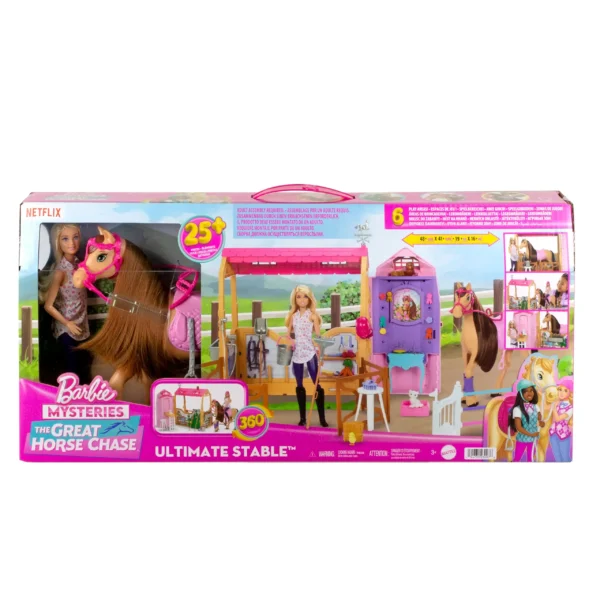 Barbie Mysteries The Great Horse Chase Droomstal Speelset