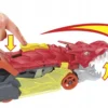 Hot Wheels City Lanceringstrailer met Draak