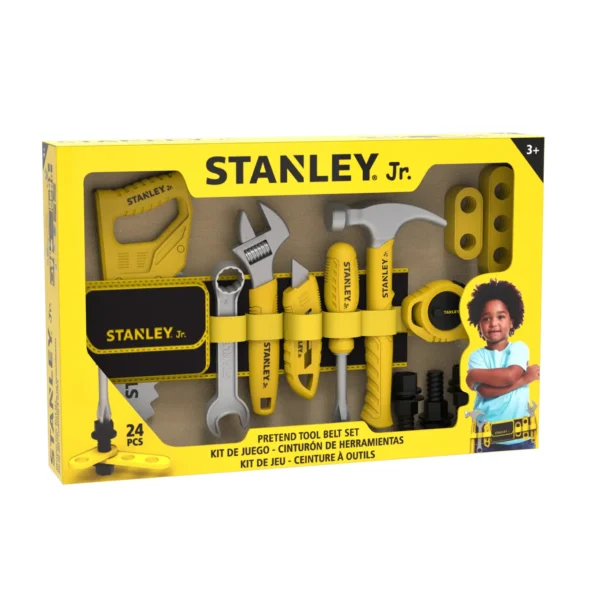 Stanley Jr. – Toolbelt 24 Pcs voor kinderen speelgoed gereedschap