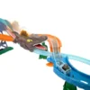 Hot Wheels RacerVerse Jurassic World Crash & Splash Track Set