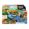 Hot Wheels RacerVerse Jurassic World Crash & Splash Track Set