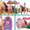 Barbie Mysteries The Great Horse Chase Droomstal Pop, Paard en Accessoires