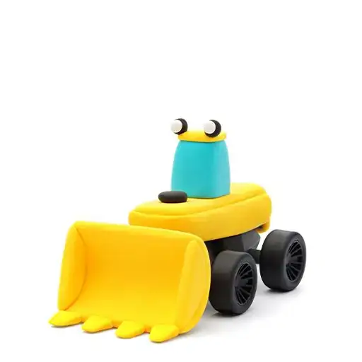07999e8c-0739-4558-96e0-051418e69e1b Hey Clay Boetseerklei Construction Vehicles - 12 cans - 6 figuren