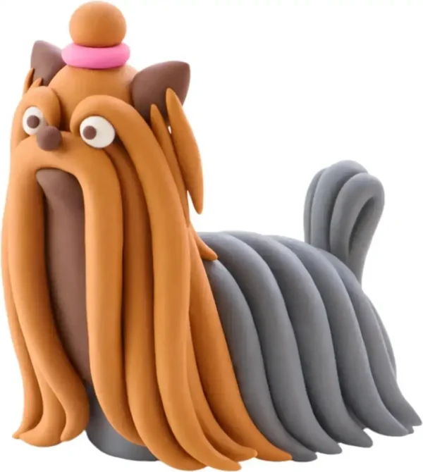 Hey Clay Dog Story Set van 15 potjes Boetseerklei