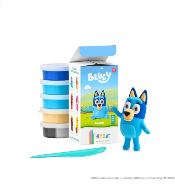 Hey Clay Boetseerklei Bluey LIMITED EDITION BLUEY