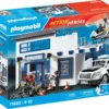 PLAYMOBIL Action Heroes 50YR Politiepost met voertuigen - 71602