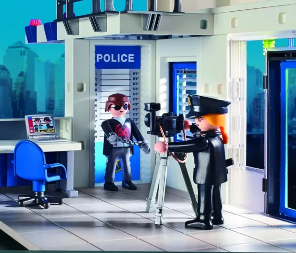 PLAYMOBIL Action Heroes 50YR Politiepost met voertuigen - 71602