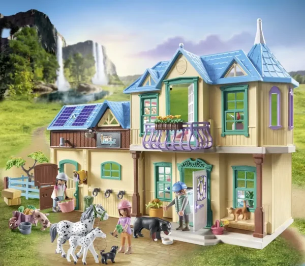 1200x1043 PLAYMOBIL Horses of Waterfall Waterfall Ranch - 71351