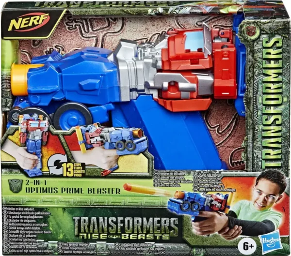 Transformers Rise of the Beasts Movie 2 in 1 Nerf