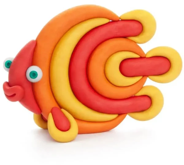 Hey Clay boetseerklei Oceaan 6 Figuren