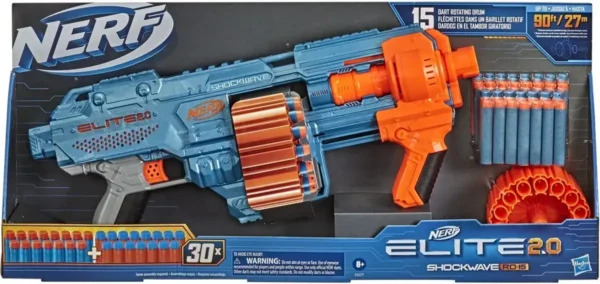 Nerf Elite 2.0 Shockwave RD-15 Blaster