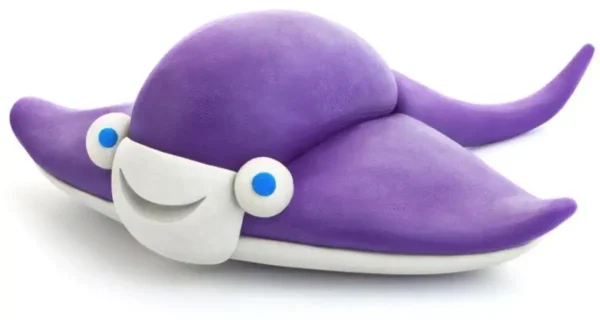 Hey Clay boetseerklei Oceaan 6 Figuren