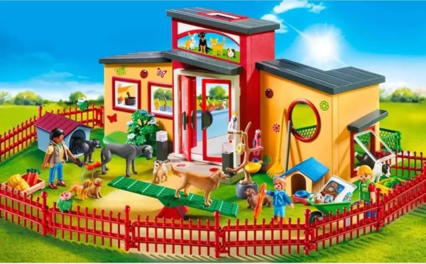 1200x743 PLAYMOBIL My Life 50YR Dierenpension - 71599